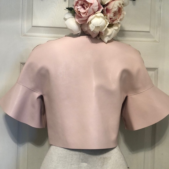 Chelsea & Violet Reversible Gold/Pink Bolero - Picture 7 of 8